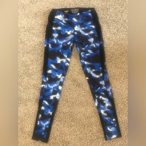 Avia Leggins blue camouflage Xs
